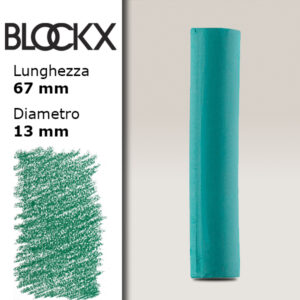 BX000 - 611 - Verde 1 Pastello Secco L67mm x D13mm BLOCKX