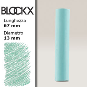 BX000 - 615 - Verde 5 Pastello Secco L67mm x D13mm BLOCKX