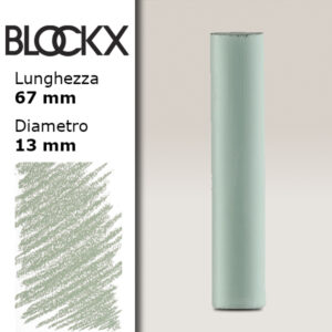 BX000 - 655 - Verde Cromo 5 Pastello Secco L67mm x D13mm BLOCKX