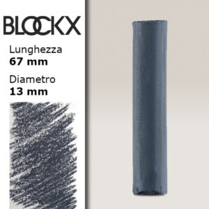 BX000 - 701 - Grigio Payne 1 Pastello Secco L67mm x D13mm BLOCKX
