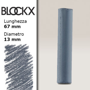 BX000 - 702 - Grigio Payne 2 Pastello Secco L67mm x D13mm BLOCKX