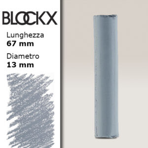 BX000 - 703 - Grigio Payne 3 Pastello Secco L67mm x D13mm BLOCKX