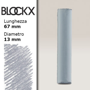BX000 - 704 - Grigio Payne 4 Pastello Secco L67mm x D13mm BLOCKX