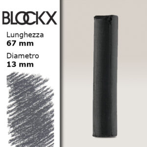BX000 - 742 - Nero d'Avorio 2 Pastello Secco L67mm x D13mm BLOCKX