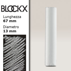 BX000 - 812 - Bianco di Zinco 2 Pastello Secco L67mm x D13mm BLOCKX