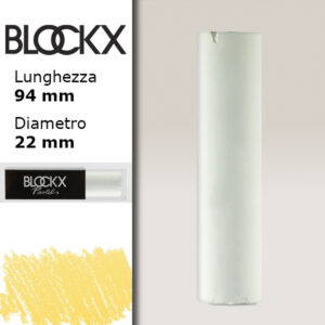 BX000 - 105 - Giallo Limone 5 Maxi Pastello Secco L94 x D22mm BLOCKX