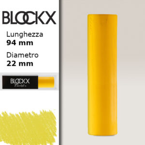 BX000 - 112 - Giallo 2 Maxi Pastello Secco L94 x D22mm BLOCKX