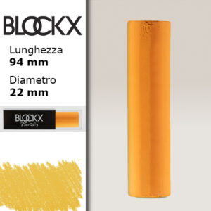BX000 - 122 - Giallo Nasturzio 2 Maxi Pastello Secco L94 x D22mm BLOCKX
