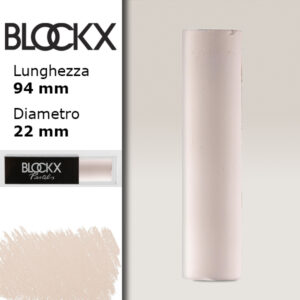 BX000 - 155 - Ocra Tonalità Carne 5 Maxi Pastello Secco L94 x D22mm BLOCKX