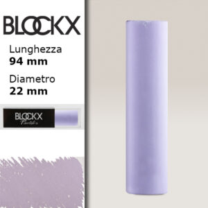 BX000 - 305 - Viola Oltremare 5 Maxi Pastello Secco L94 x D22mm BLOCKX