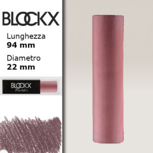 BX000 - 351 - Caput Mortuum 1 Maxi Pastello Secco L94 x D22mm BLOCKX