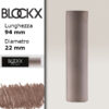 BX000 - 431 - Ambra Bruciata 1 Maxi Pastello Secco L94 x D22mm BLOCKX