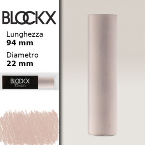 BX000 - 434 - Ambra Bruciata 4 Maxi Pastello Secco L94 x D22mm BLOCKX