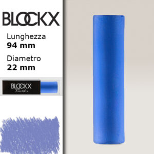 BX000 - 511 - Blu Oltremare 1 Maxi Pastello Secco L94 x D22mm BLOCKX