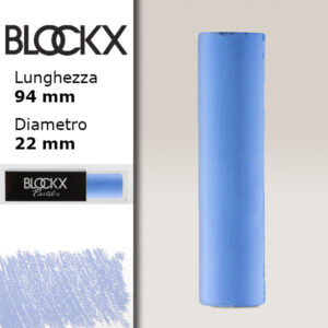 BX000 - 514 - Blu Oltremare 4 Maxi Pastello Secco L94 x D22mm BLOCKX