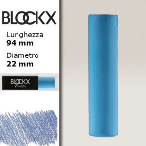 BX000 - 531 - Blu Cobalto 1 Maxi Pastello Secco L94 x D22mm BLOCKX