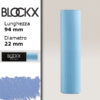 BX000 - 534 - Blu Cobalto 4 Maxi Pastello Secco L94 x D22mm BLOCKX