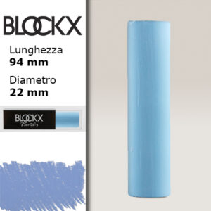 BX000 - 534 - Blu Cobalto 4 Maxi Pastello Secco L94 x D22mm BLOCKX