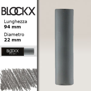 BX000 - 711 - Grigio Caldo 1 Maxi Pastello Secco L94 x D22mm BLOCKX