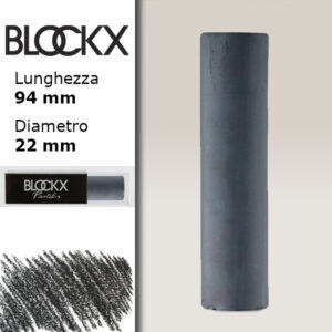 BX000 - 721 - Grigio 1 Maxi Pastello Secco L94 x D22mm BLOCKX