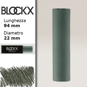 BX000 - 731 - Grigio Verde 1 Maxi Pastello Secco L94 x D22mm BLOCKX