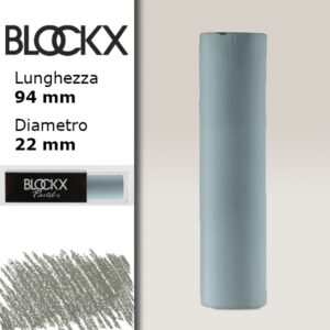 BX000 - 733 - Grigio Verde 3 Maxi Pastello Secco L94 x D22mm BLOCKX