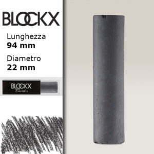 BX000 - 752 - Nero di Marte 2 Maxi Pastello Secco L94 x D22mm BLOCKX