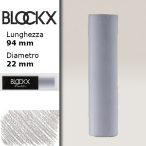 BX000 - 764 - Grigio Rossastro 4 Maxi Pastello Secco L94 x D22mm BLOCKX