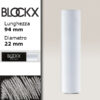 BX000 - 802 - Bianco di Titanio 2 Maxi Pastello Secco L94 x D22mm BLOCKX