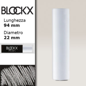 BX000 - 802 - Bianco di Titanio 2 Maxi Pastello Secco L94 x D22mm BLOCKX