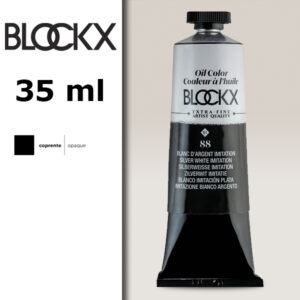 BX106 - 088 - Simil Bianco d'Argento S1 Colore a Olio Extra Fine 35 ML BLOCKX