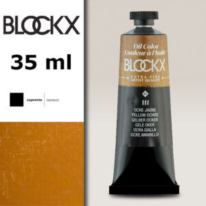 BX074 - 111 - Giallo Ocra S1 Colore a Olio Extra Fine 35 ML BLOCKX