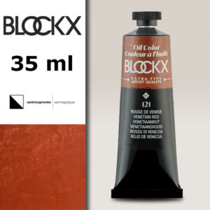 BX081 - 121 - Rosso Veneziano S1 Colore a Olio Extra Fine 35 ML BLOCKX