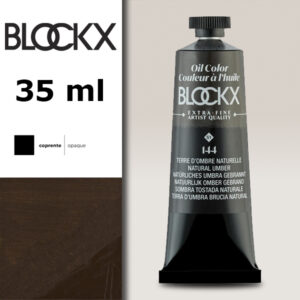 BX091 - 144 - Ambra Naturale S1 Colore a Olio Extra Fine 35 ML BLOCKX