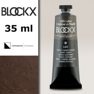 BX092 - 148 - Ambra Bruciata S1 Colore a Olio Extra Fine 35 ML BLOCKX