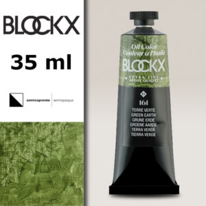 BX073 - 161 - Verde Terra S1 Colore a Olio Extra Fine 35 ML BLOCKX