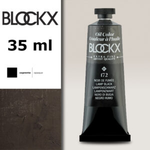 BX101 - 172 - Nero Fumo S1 Colore a Olio Extra Fine 35 ML BLOCKX