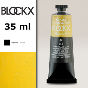 BX004 - 213 - Giallo Brillante S3 Colore a Olio Extra Fine 35 ML BLOCKX