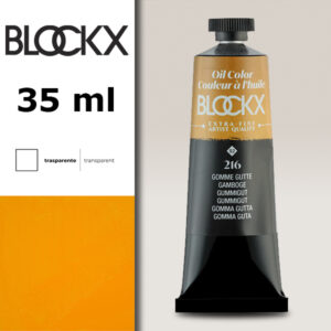 BX014 - 216 - Gamboge S2 Colore a Olio Extra Fine 35 ML BLOCKX