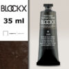 BX090 - 243 - Marrone di Marte Trasparente S3 Colore a Olio Extra Fine 35 ML BLOCKX