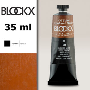 BX078 - 311 - Giallo di Marte S2 Colore a Olio Extra Fine 35 ML BLOCKX