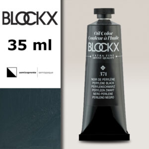 BX102 - 371 - Nero Perylene S3 Colore a Olio Extra Fine 35 ML BLOCKX