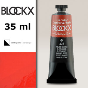 BX025 - 422 - Rosso S4 Colore a Olio Extra Fine 35 ML BLOCKX