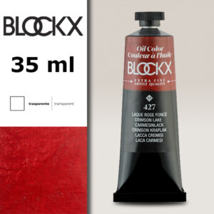 BX034 - 427 - Cremisi S3 Colore a Olio Extra Fine 35 ML BLOCKX