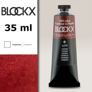 BX036 - 429 - Carmine S3 Colore a Olio Extra Fine 35 ML BLOCKX