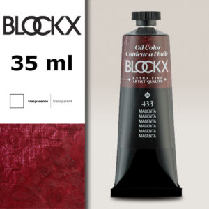 BX039 - 433 - Magenta S3 Colore a Olio Extra Fine 35 ML BLOCKX
