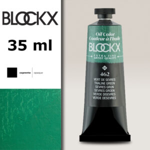 BX063 - 462 - Verde Thaline S4 Colore a Olio Extra Fine 35 ML BLOCKX