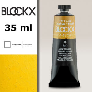 BX009 - 510 - Giallo Primario S4 Colore a Olio Extra Fine 35 ML BLOCKX