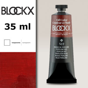BX031 - 522 - Rosso Perylene S5 Colore a Olio Extra Fine 35 ML BLOCKX