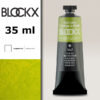 BX002 - 562 - Verde Dorato S4 Colore a Olio Extra Fine 35 ML BLOCKX
